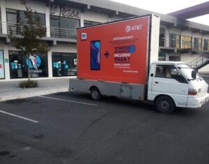 valla movil MediaXpression